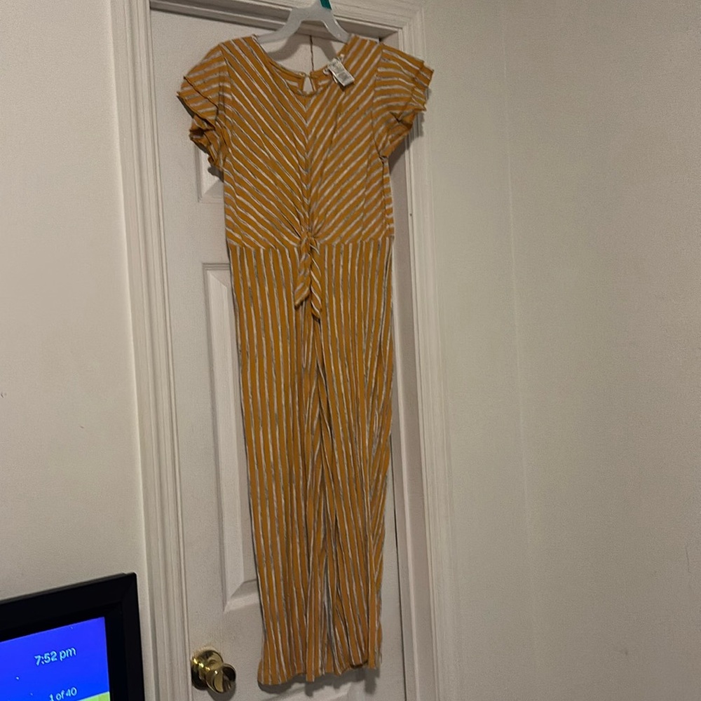 Knit works girls size 14 one piece jumpsuit